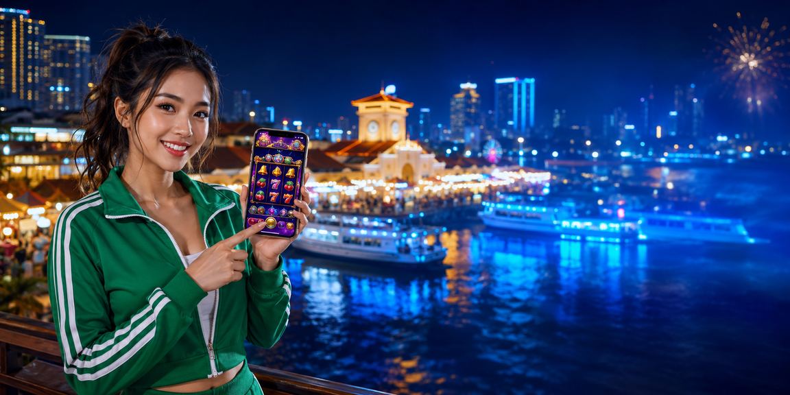 Người chơi slots tại TP.HCM trong không khí lễ hội sôi động